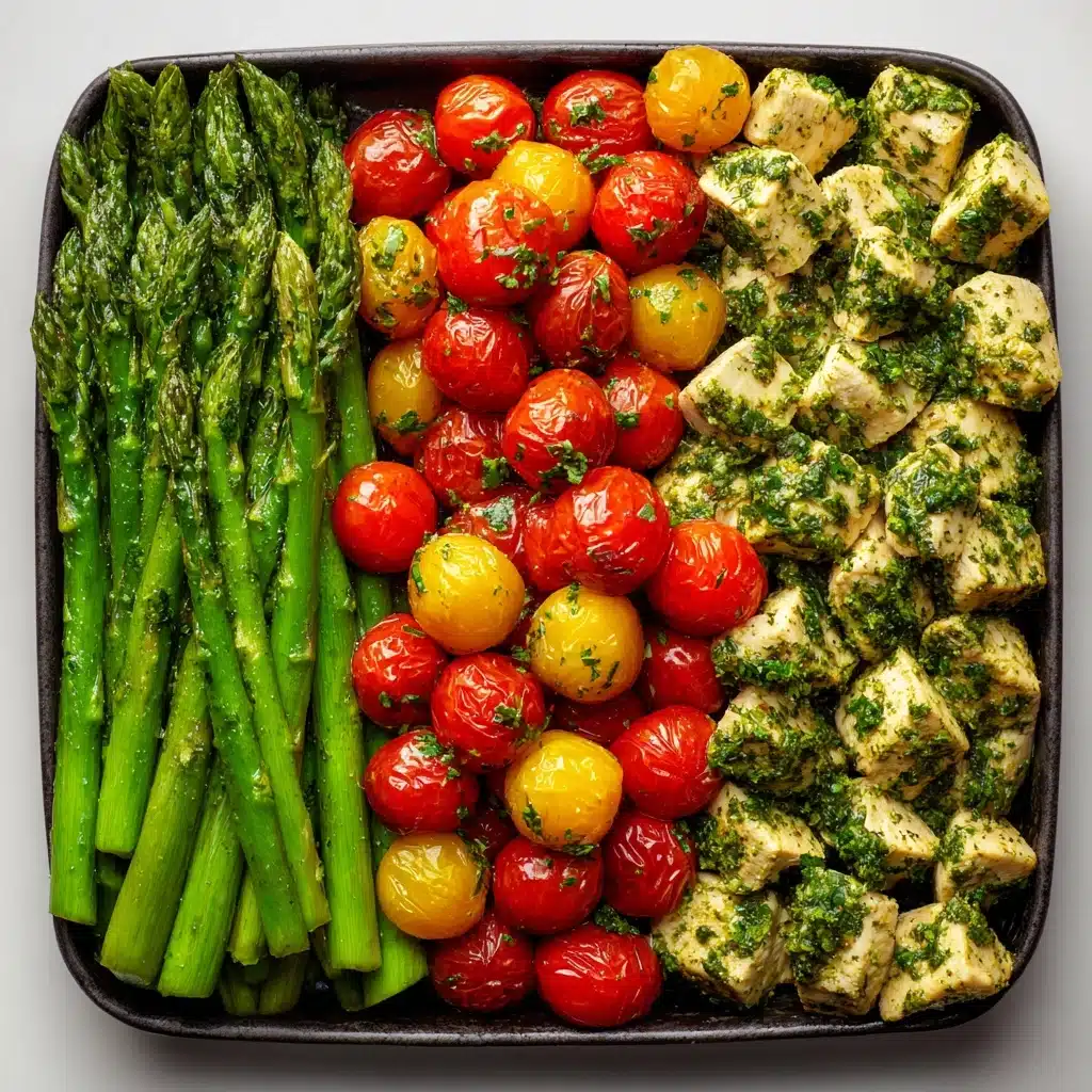 Pesto Chicken Tortellini and Veggies Recipe - Recipe Image