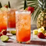 Pineapple Strawberry Agua Fresca Recipe