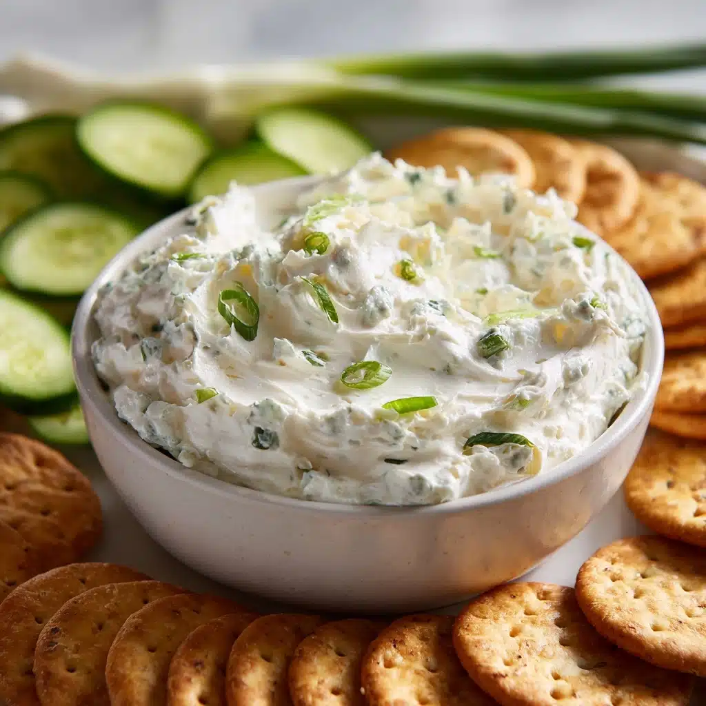 Cucumber Cream Cheese Spread Recipe - Recipe Image