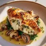 Healthy Mushroom-Stuffed Chicken Breast Recipe