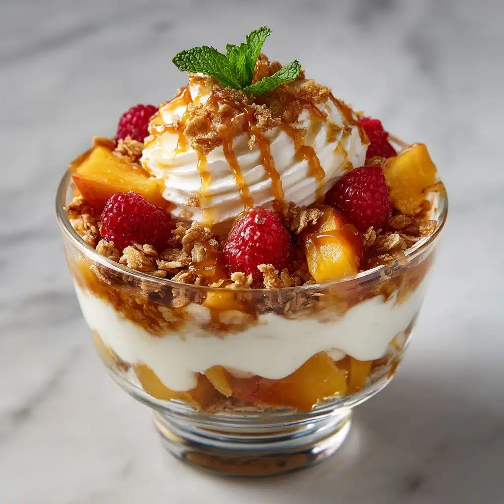 Millionaire Peach Salad Recipe - Recipe Image