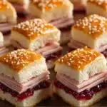 Turkey Cranberry Sliders Recipe