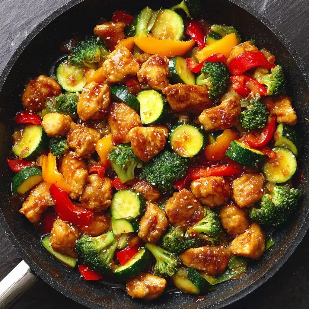 Chicken and Vegetables Skillet Recipe - Recipe Image