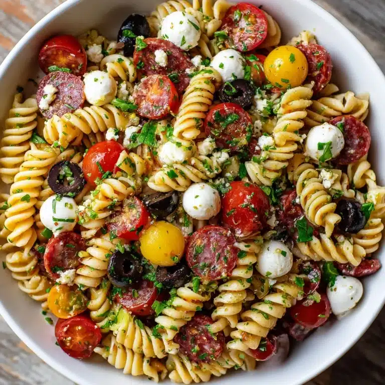 Zesty Italian Pasta Salad Recipe