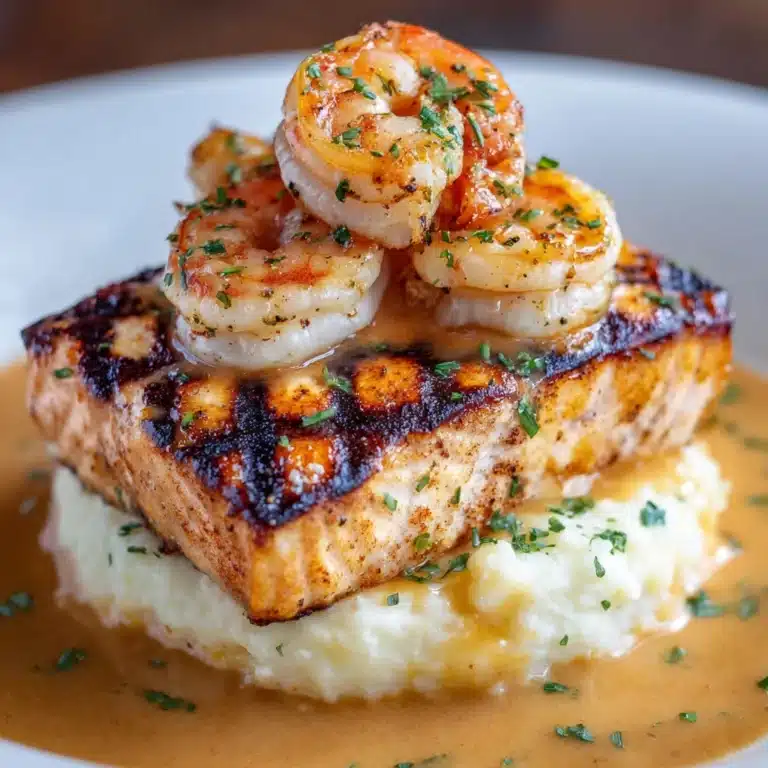 Cajun Salmon and Shrimp Recipe