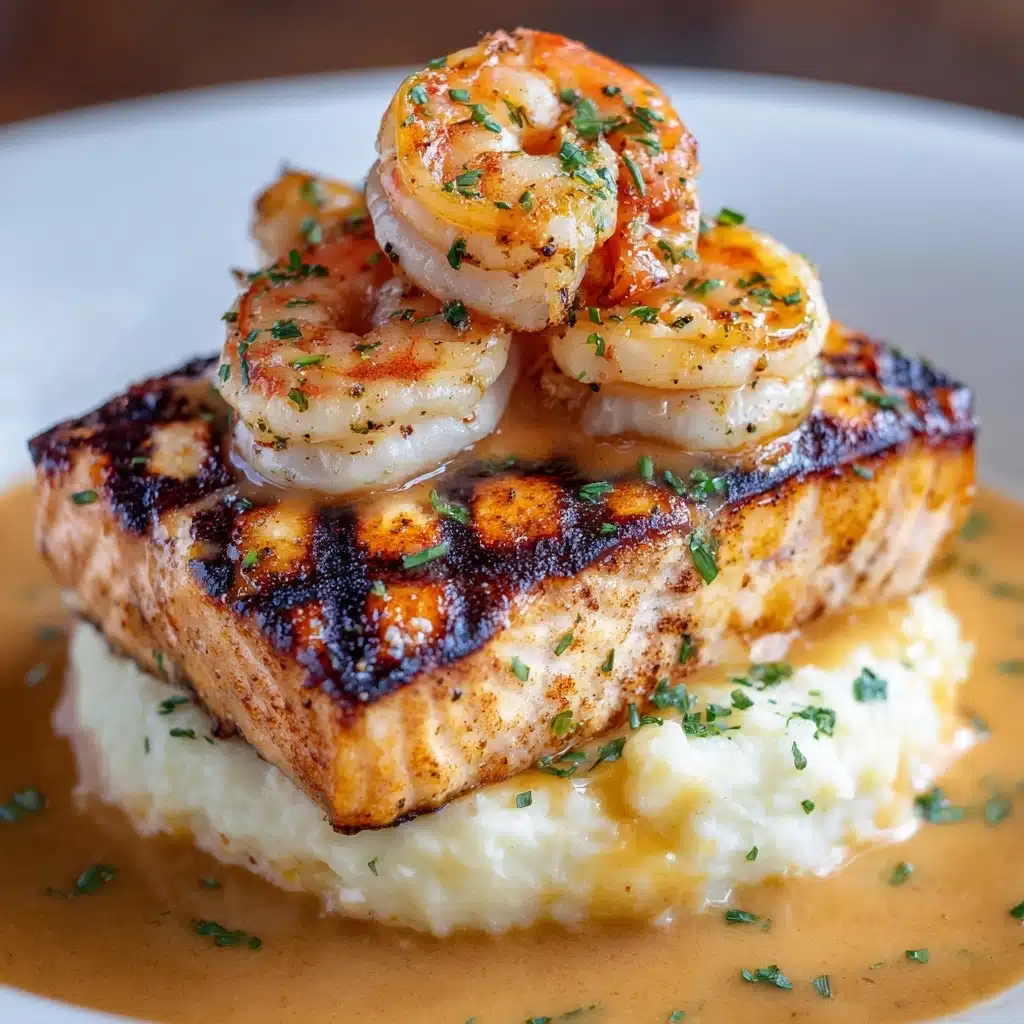 Cajun Salmon and Shrimp Recipe - Recipe Image
