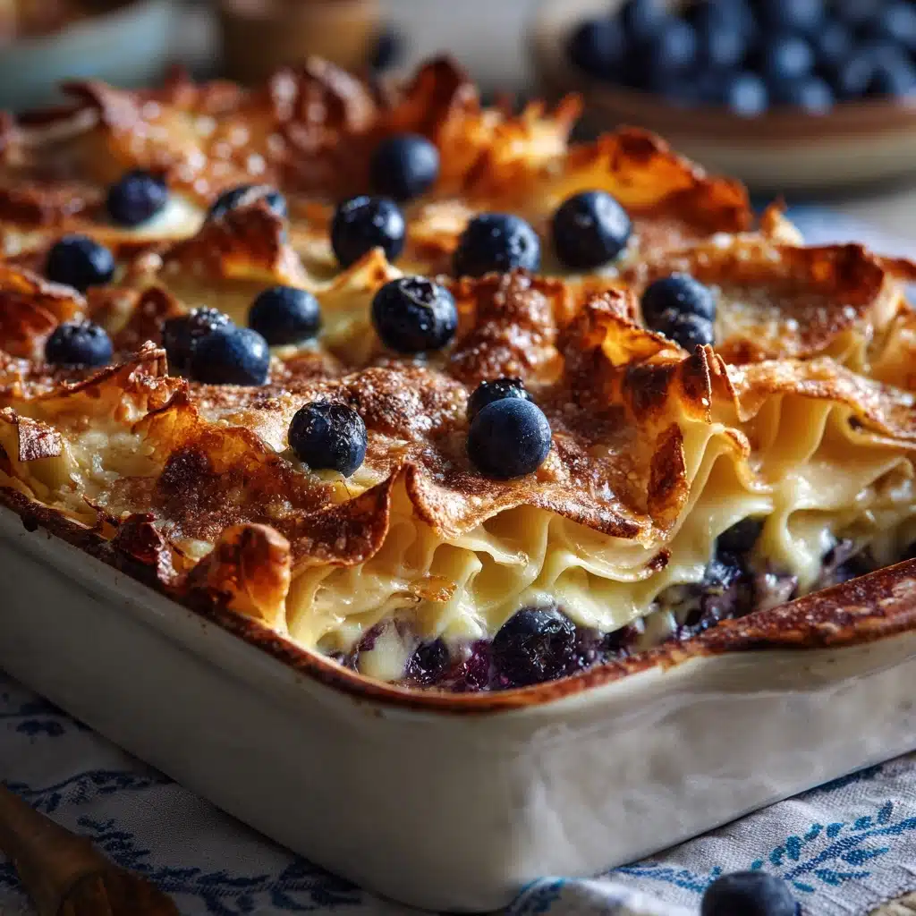 Lemon Blueberry Dessert Lasagna Recipe - Recipe Image