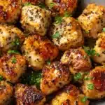 Air Fryer Garlic Parmesan Chicken Skewers Recipe