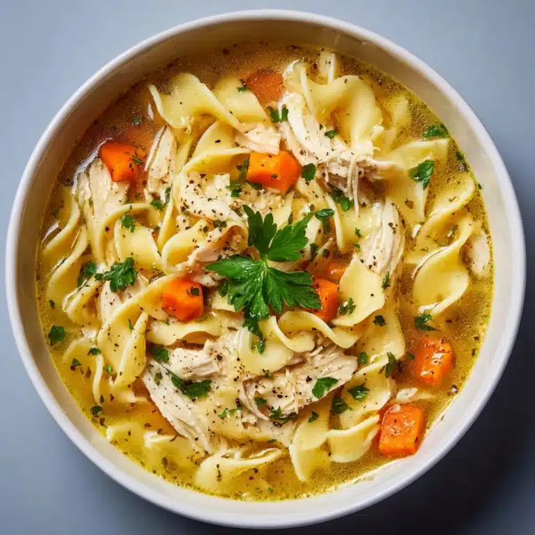 Homemade Chicken Noodle Soup Recipe