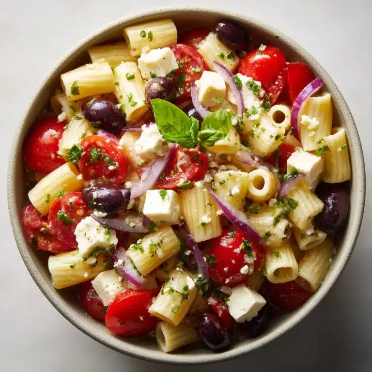 Greek Pasta Salad Recipe