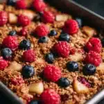 No-Flour, No-Sugar Oatmeal Breakfast Bake Recipe