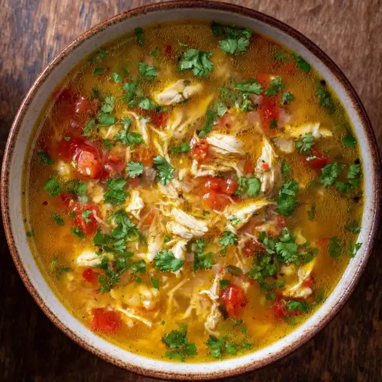 Easy Green Chili Chicken Soup Recipe