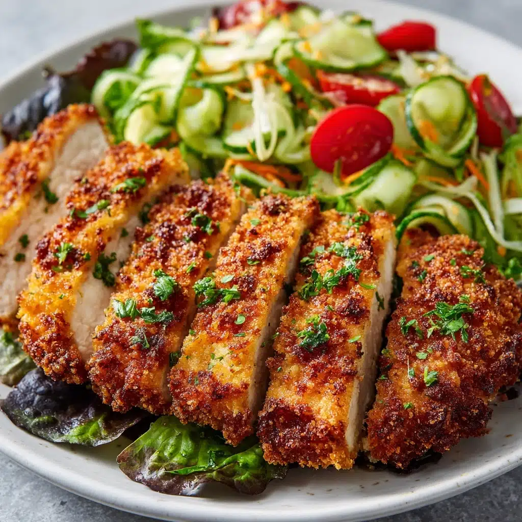 Air Fryer Chicken Caesar Cutlets Recipe - Recipe Image