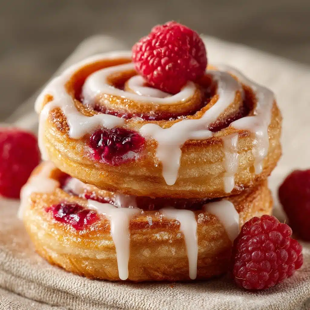 Raspberry Cinnamon Rolls Recipe - Recipe Image