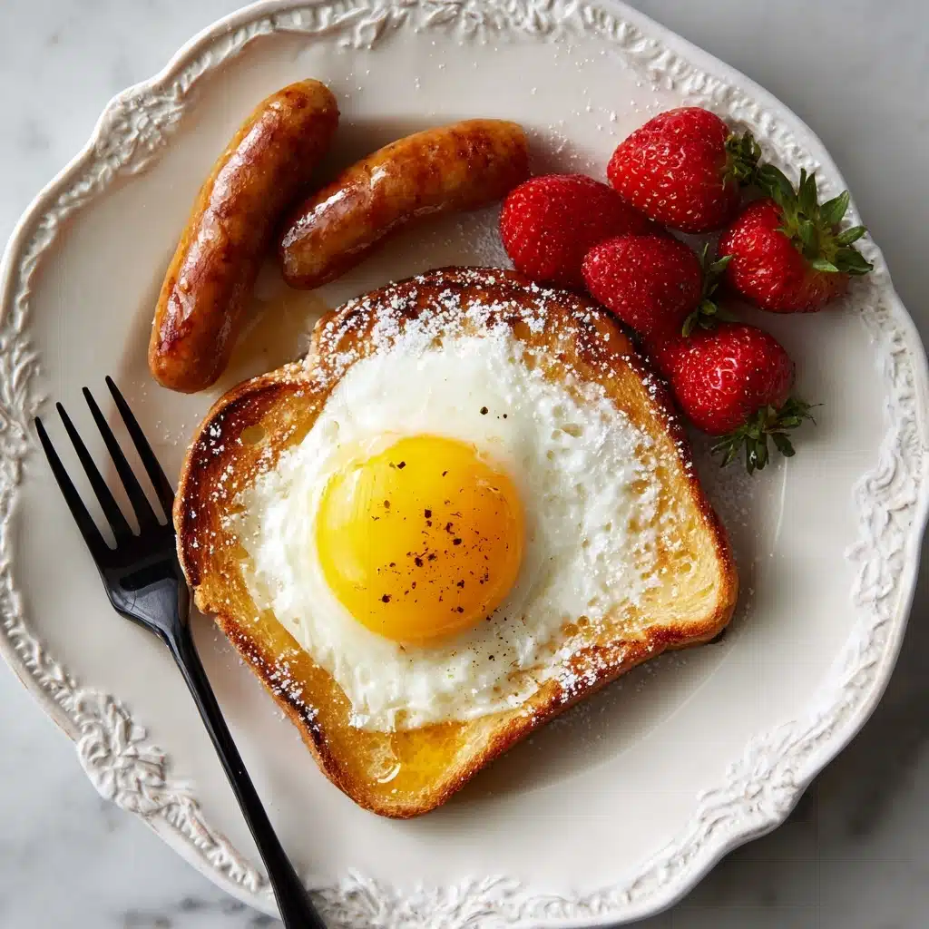 Air Fryer Egg Toast Recipe - Recipe Image