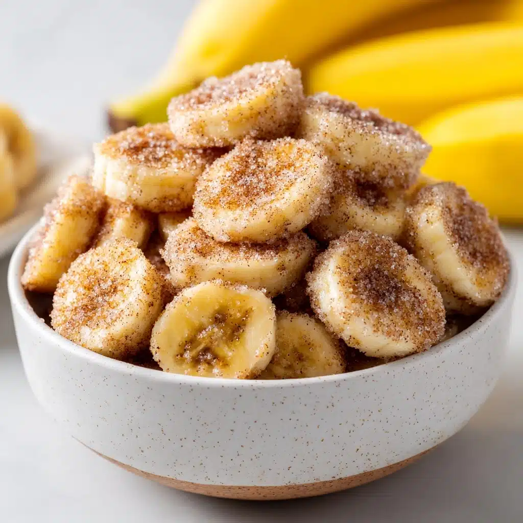 Cinnamon-Sugar Air Fryer Banana Chips Recipe