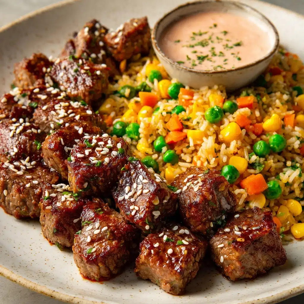 Easy Hibachi Steak with Fried Rice Recipe - Recipe Image