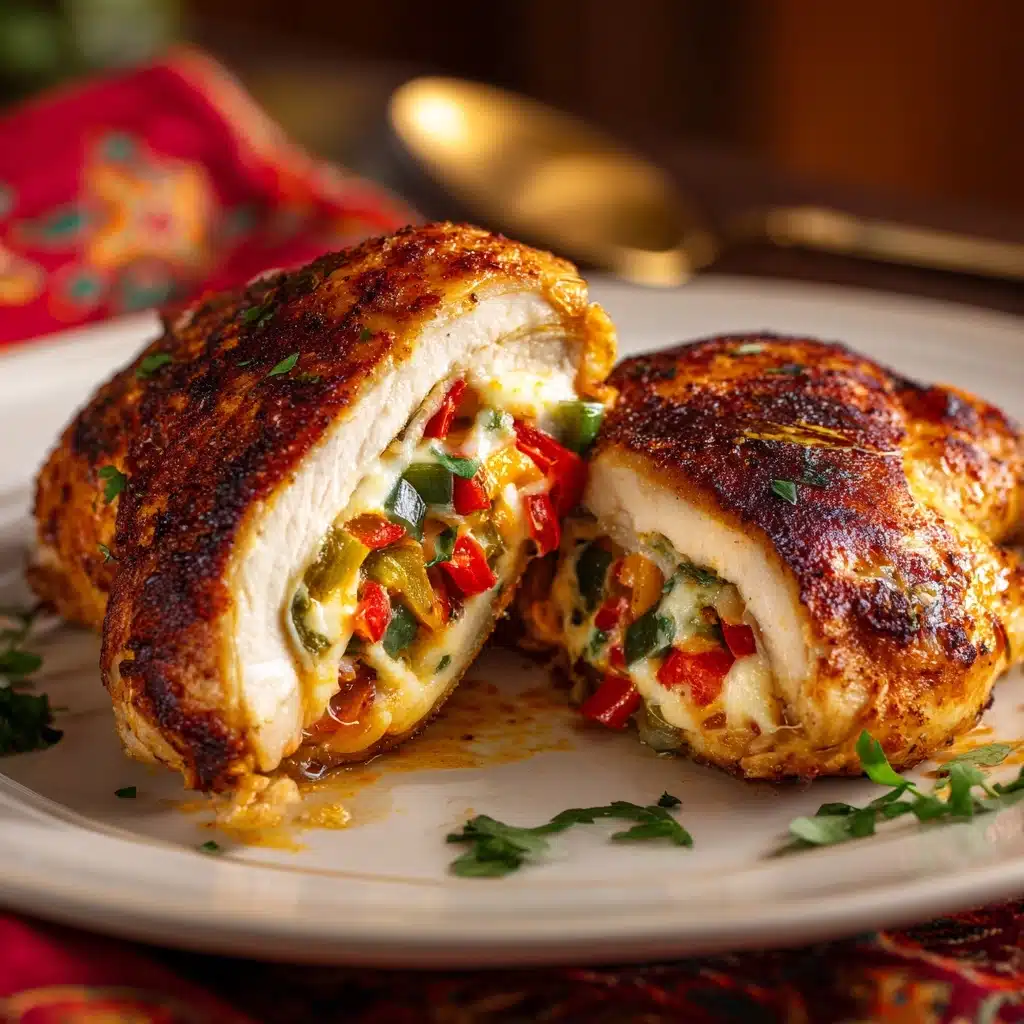 Fajita Stuffed Chicken Recipe - Recipe Image