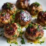 Italian-Style Chicken Meatballs Recipe