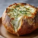 French Onion Bagel Soup Recipe