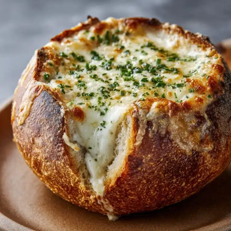 French Onion Bagel Soup Recipe