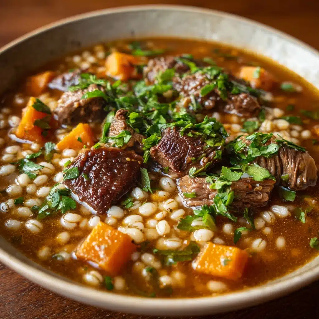 Beef and Barley Soup Recipe - Recipe Image