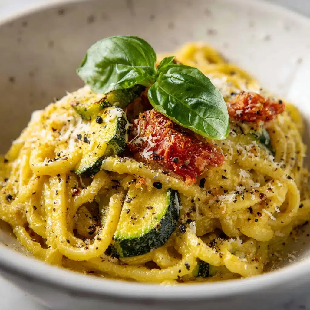 Pasta with Caramelized Zucchini Recipe - Recipe Image