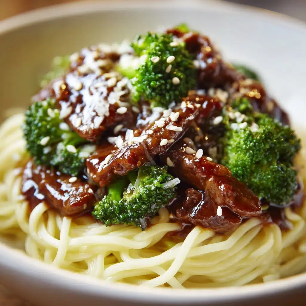 Easy Beef & Broccoli Noodles Recipe - Recipe Image
