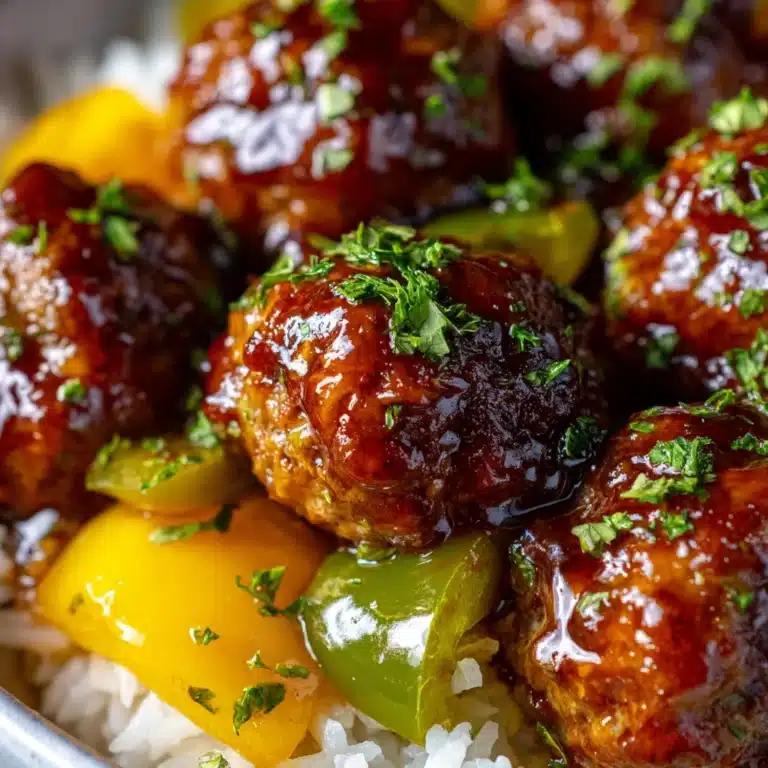 Sweet and Sour Meatballs Recipe