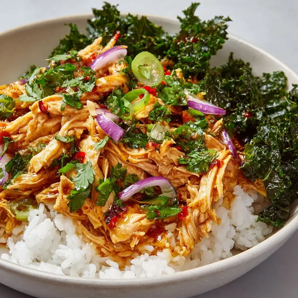 Shredded Chicken & Rice Bowl Recipe - Recipe Image