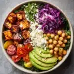 Healthy Protein Salad Bowl Recipe