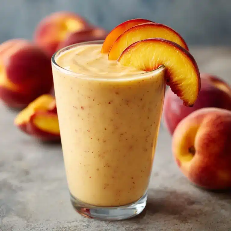 Banana Peach Smoothie Recipe