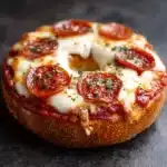 Easy Homemade Pizza Bagels Recipe