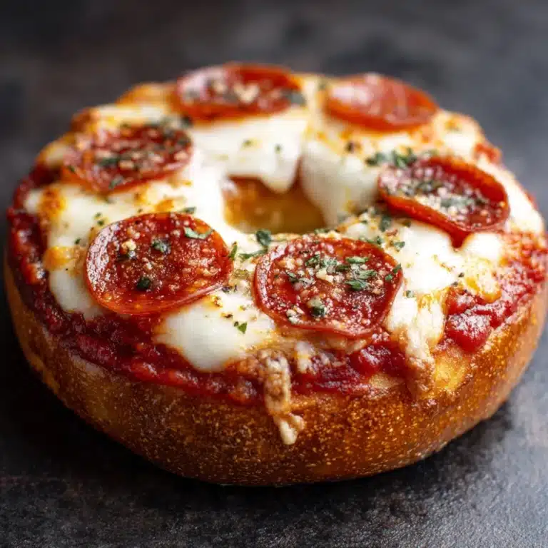 Easy Homemade Pizza Bagels Recipe