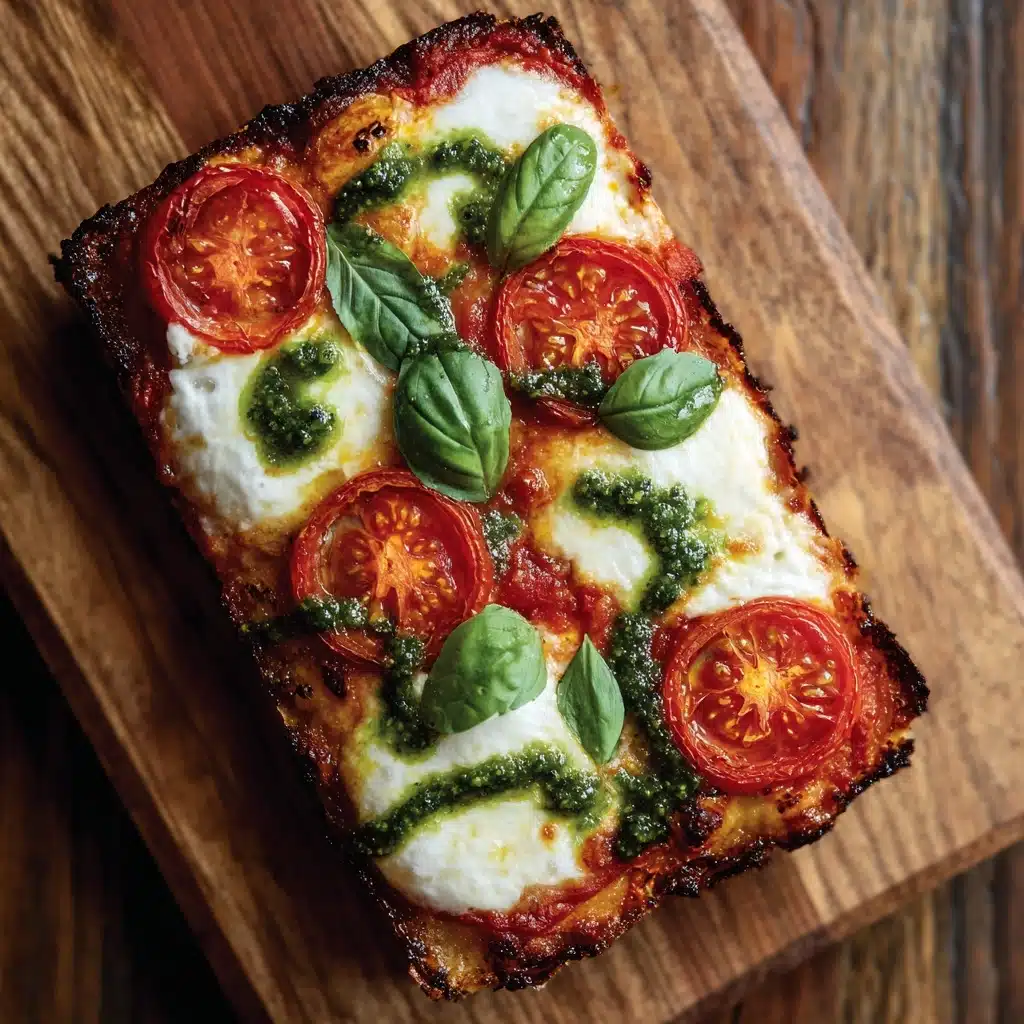 Caprese Naan Pizza Recipe - Recipe Image