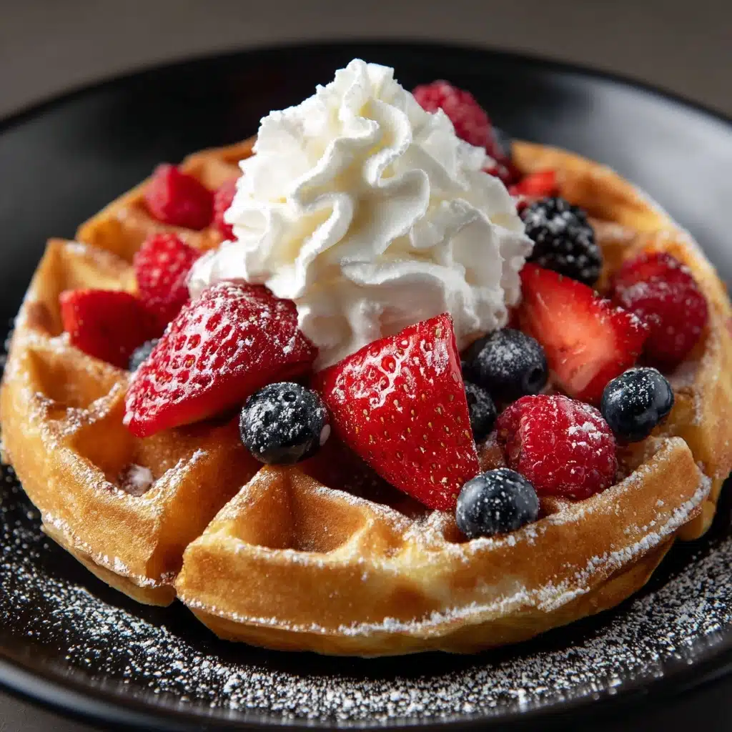 High Protein Waffles Recipe - Recipe Image