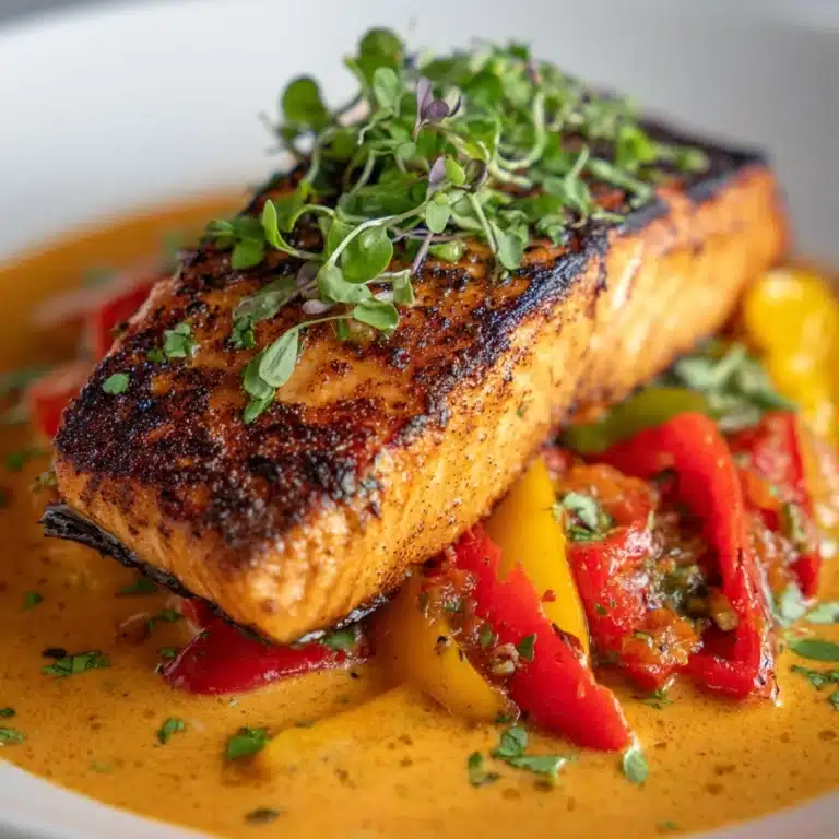 Salmon Coconut Milk Curry Recipe