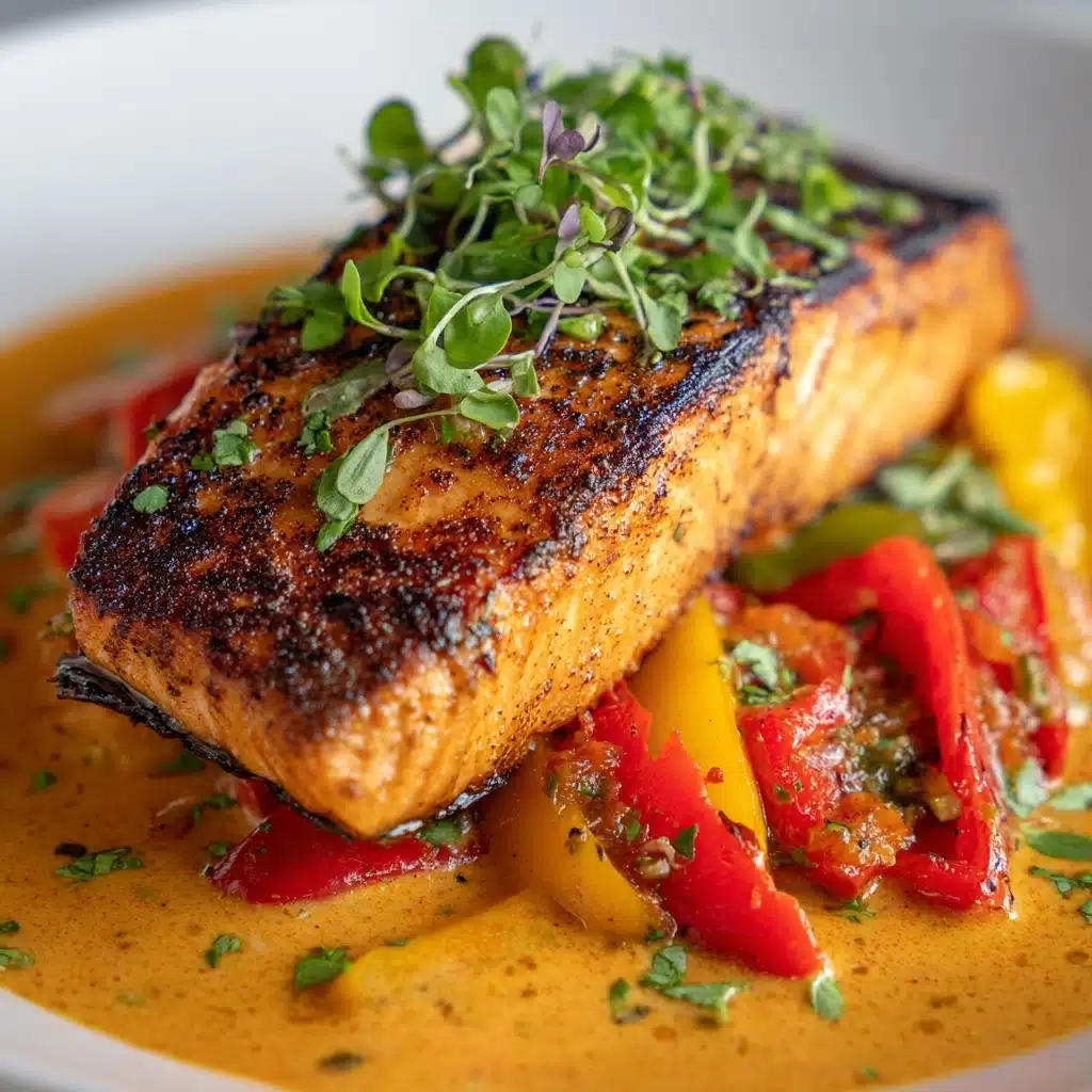 Salmon Coconut Milk Curry Recipe - Recipe Image