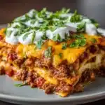 Taco Casserole with Tortillas Recipe