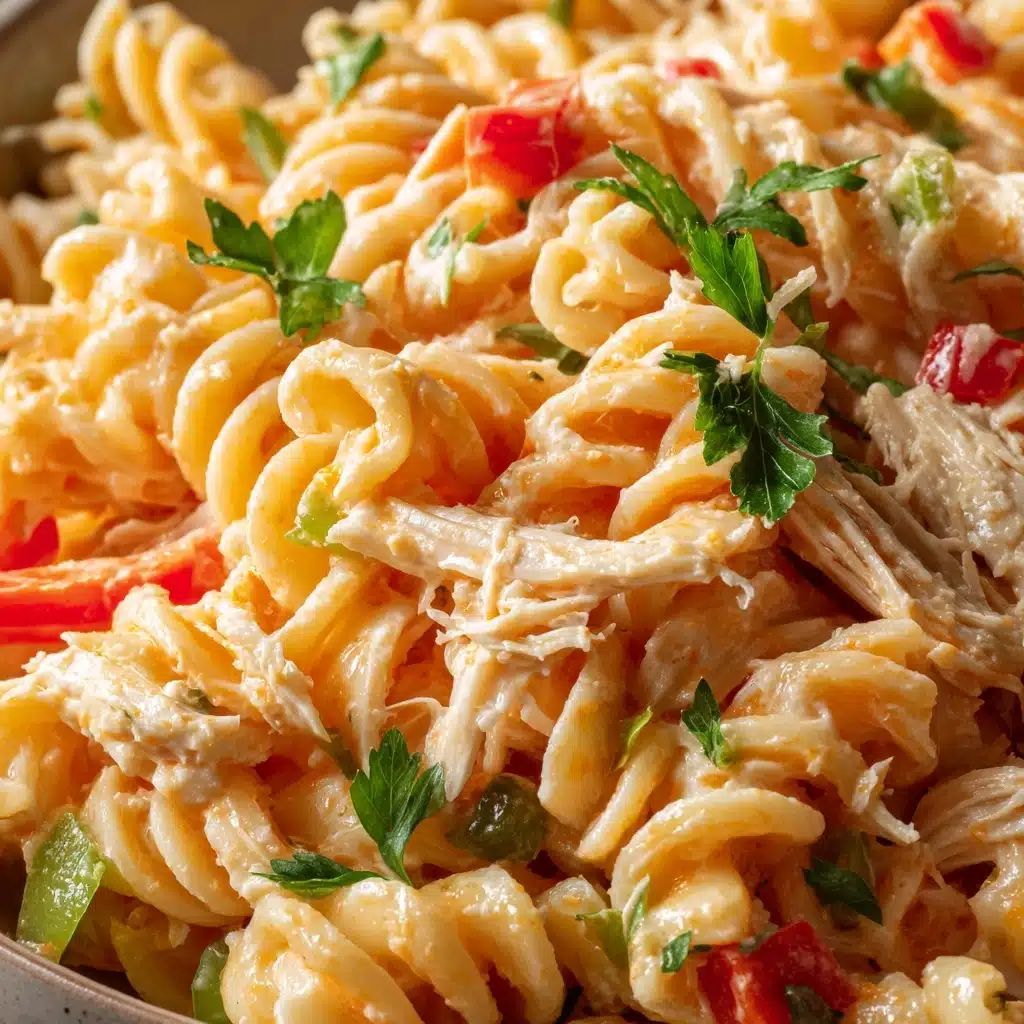Buffalo Chicken Pasta Salad Recipe - Recipe Image