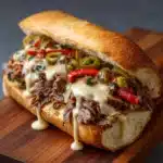Philly Cheese Steak Burgers Recipe