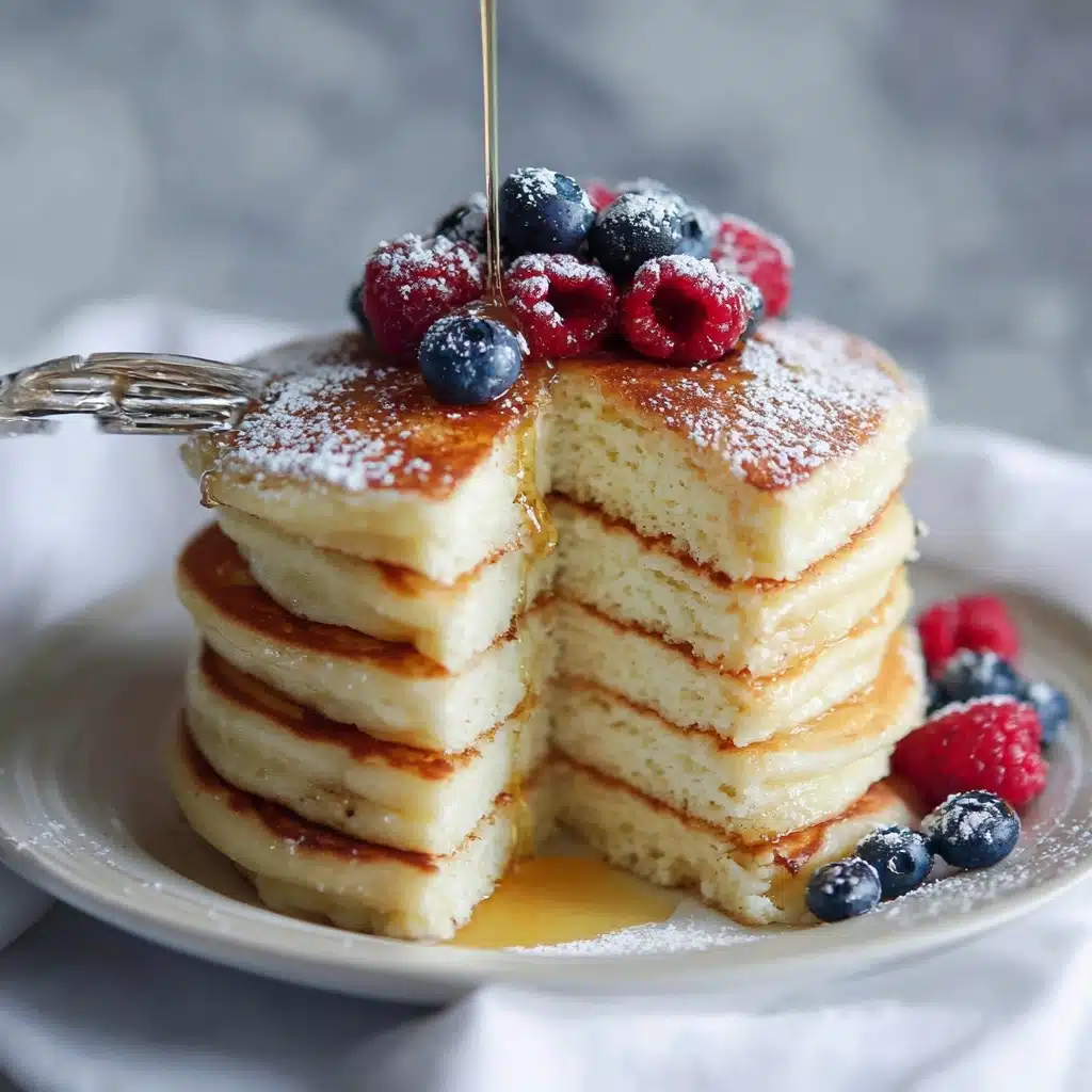 Fluffy Buttermilk Pancakes Recipe - Recipe Image