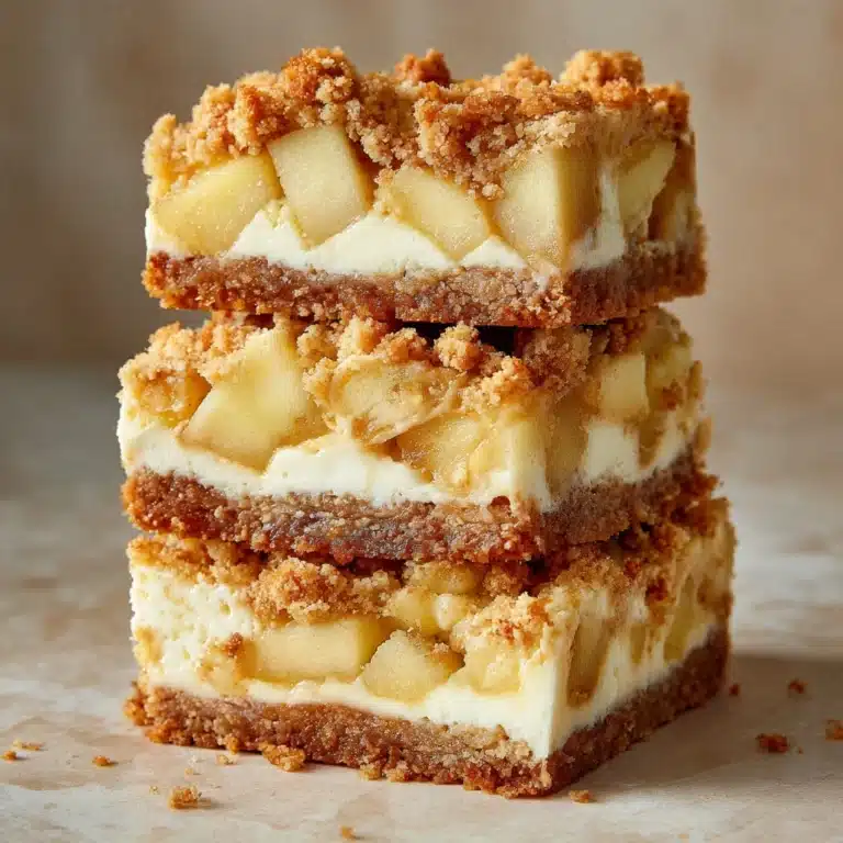 Apple Cheesecake Bars Recipe