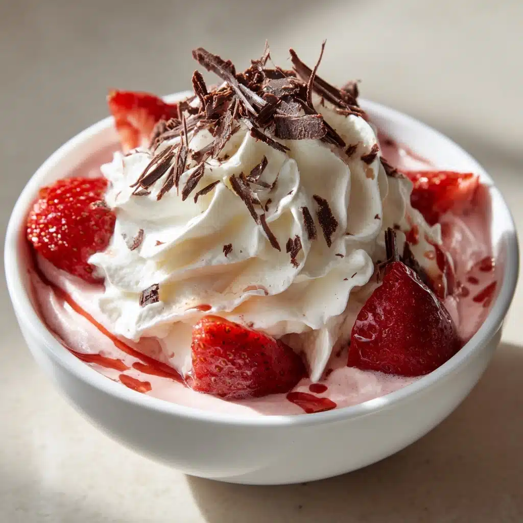 Creamy Strawberry Vanilla Delight Recipe