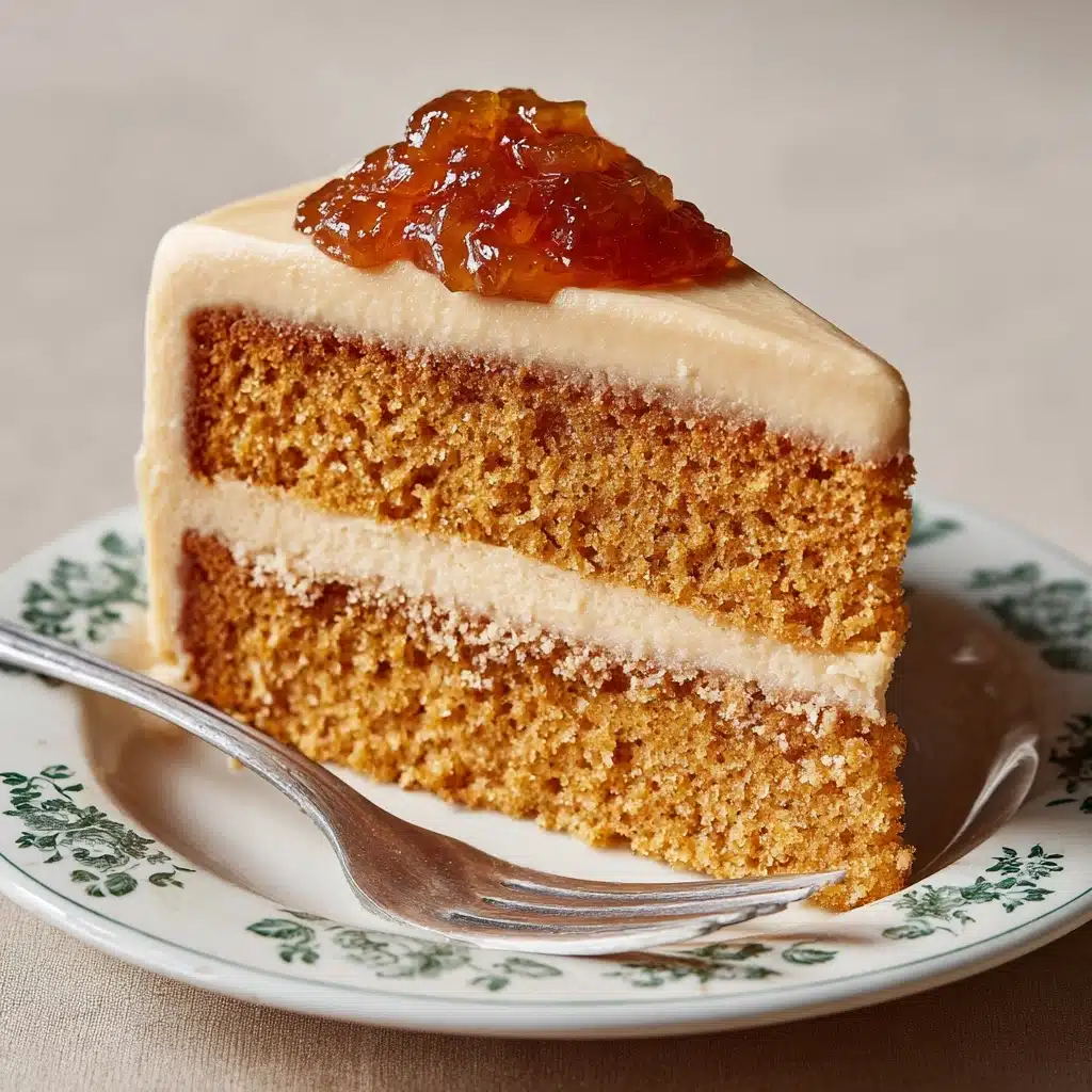 Pumpkin Cake with Caramel Cream Cheese Frosting Recipe - Recipe Image