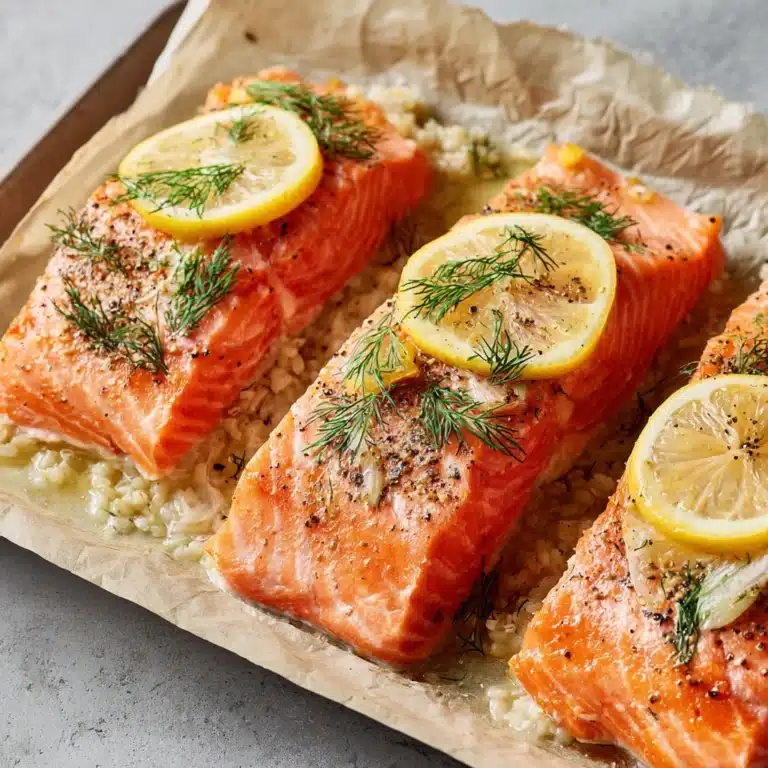 Salmon with Lemon and Dill Recipe