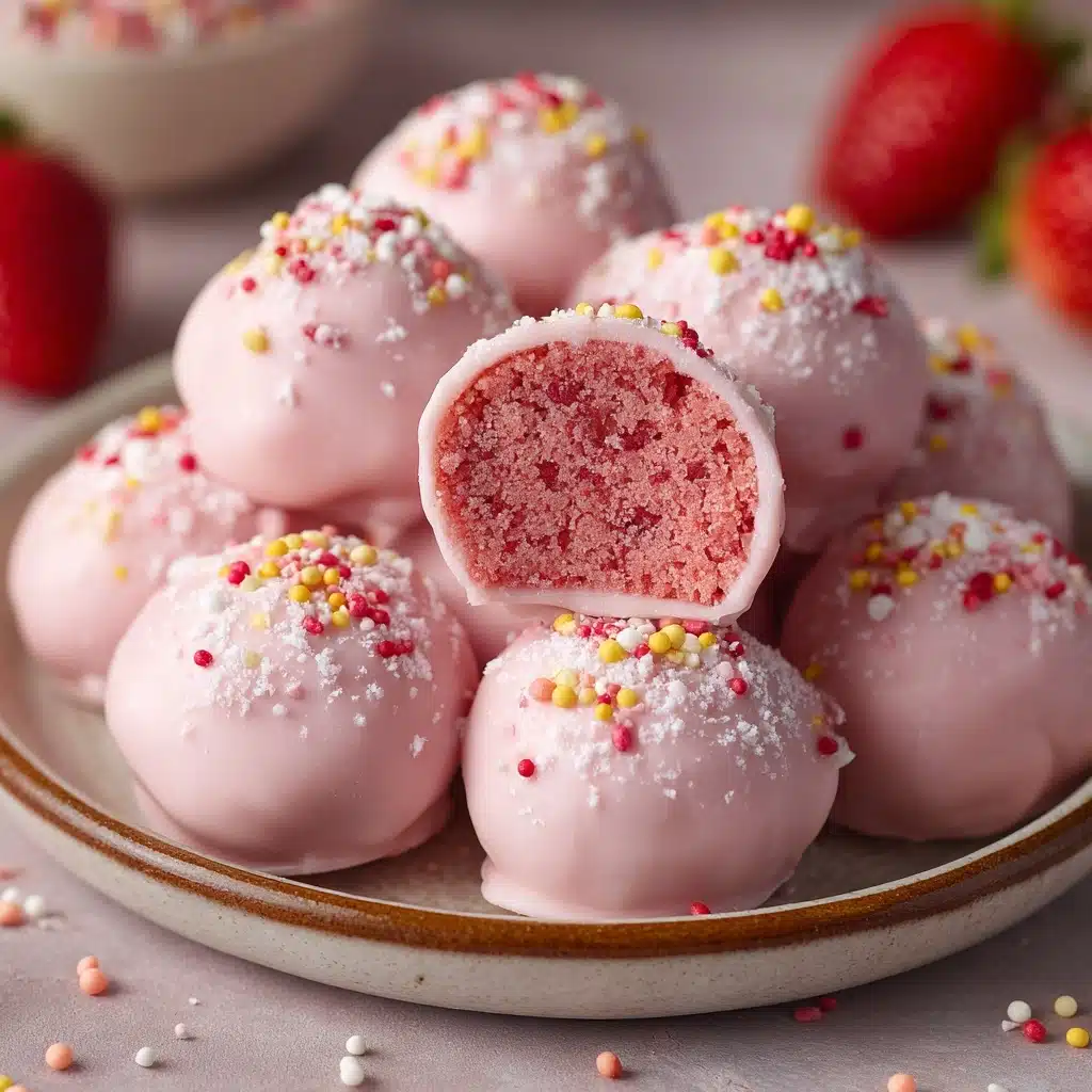 Sweet Strawberry Truffles Recipe