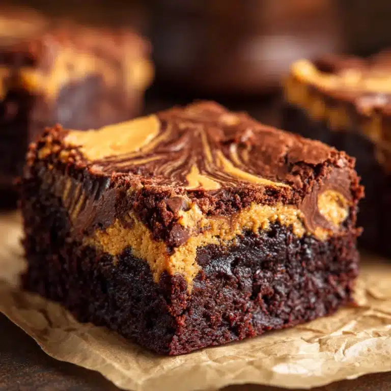 Peanut Butter Brownies Recipe