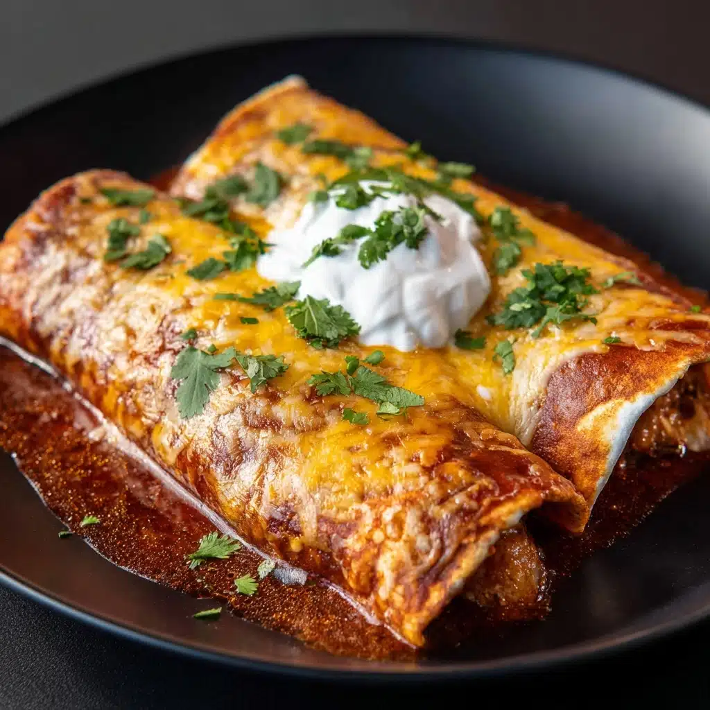 Chicken Enchiladas with Red Sauce Recipe - Recipe Image