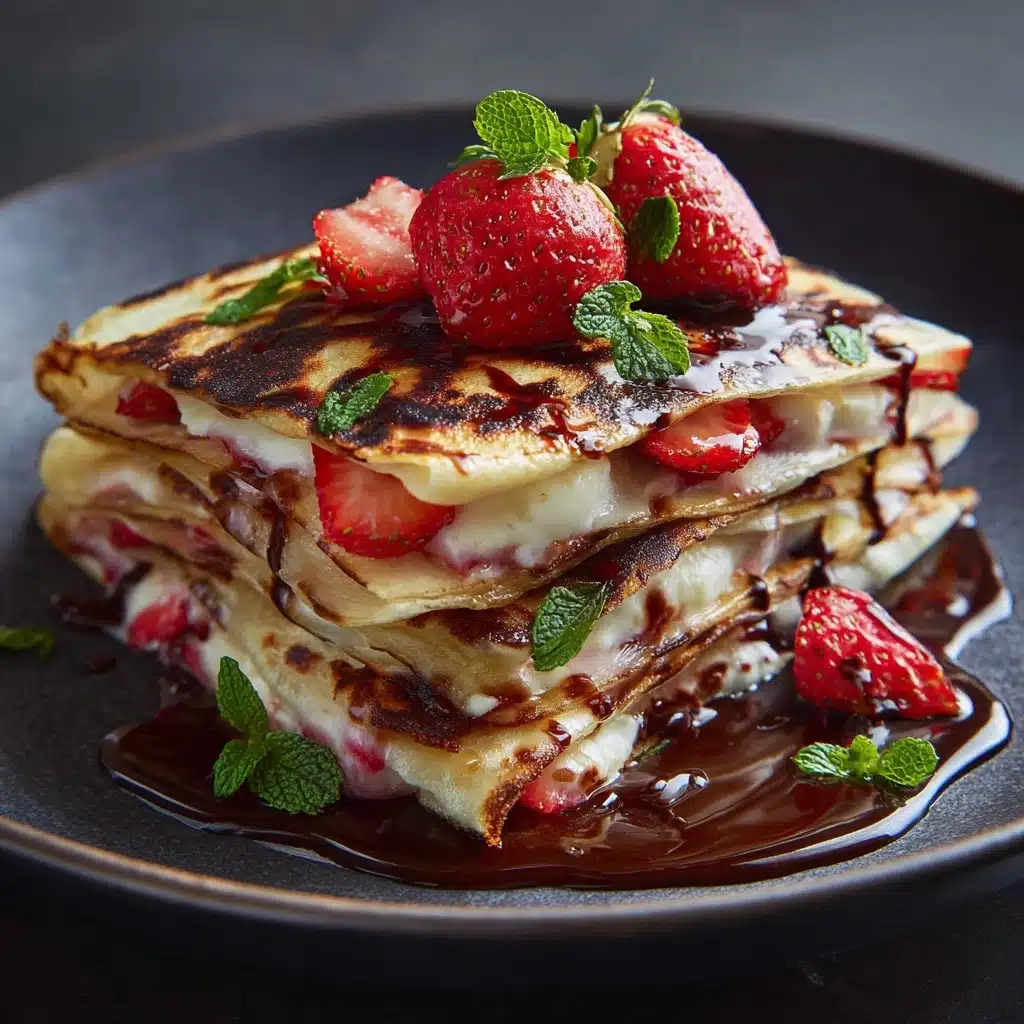 Strawberry Cheesecake Quesadillas Recipe - Recipe Image